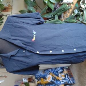 Abercrombie XXS Pride Button Up Shirt